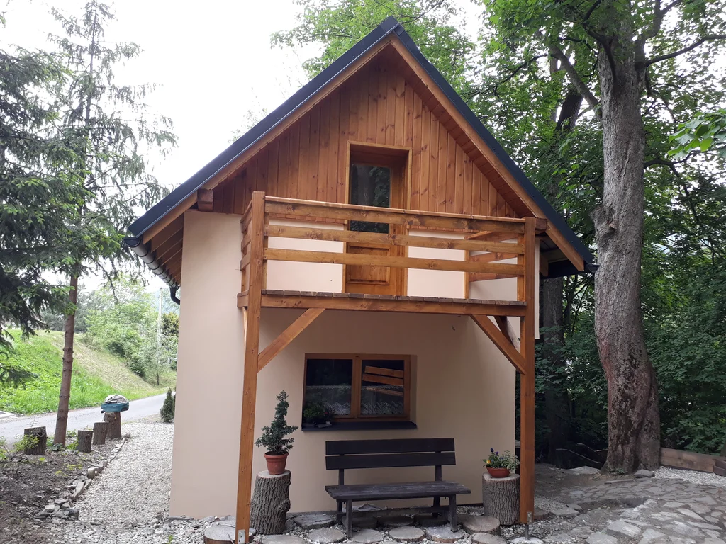 Balkon na chatě